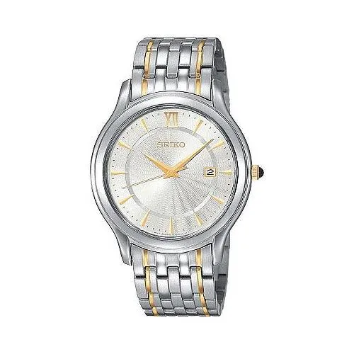 Seiko SKK679 Men's Silver Dial Bracelet Watch