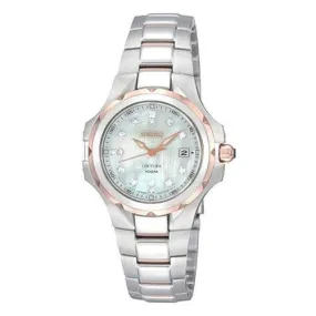 Seiko SXDB64 Women's Coutura Rose Gold Tone Diamond Watch