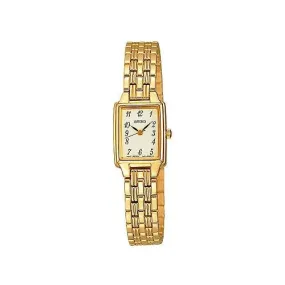 Seiko Women's Rectangular Face Bracelet Watch SXGL64