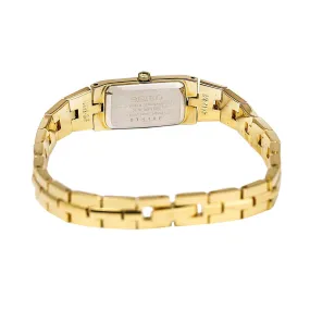 Seiko Women's Rectangular Face Bracelet Watch SZZC44