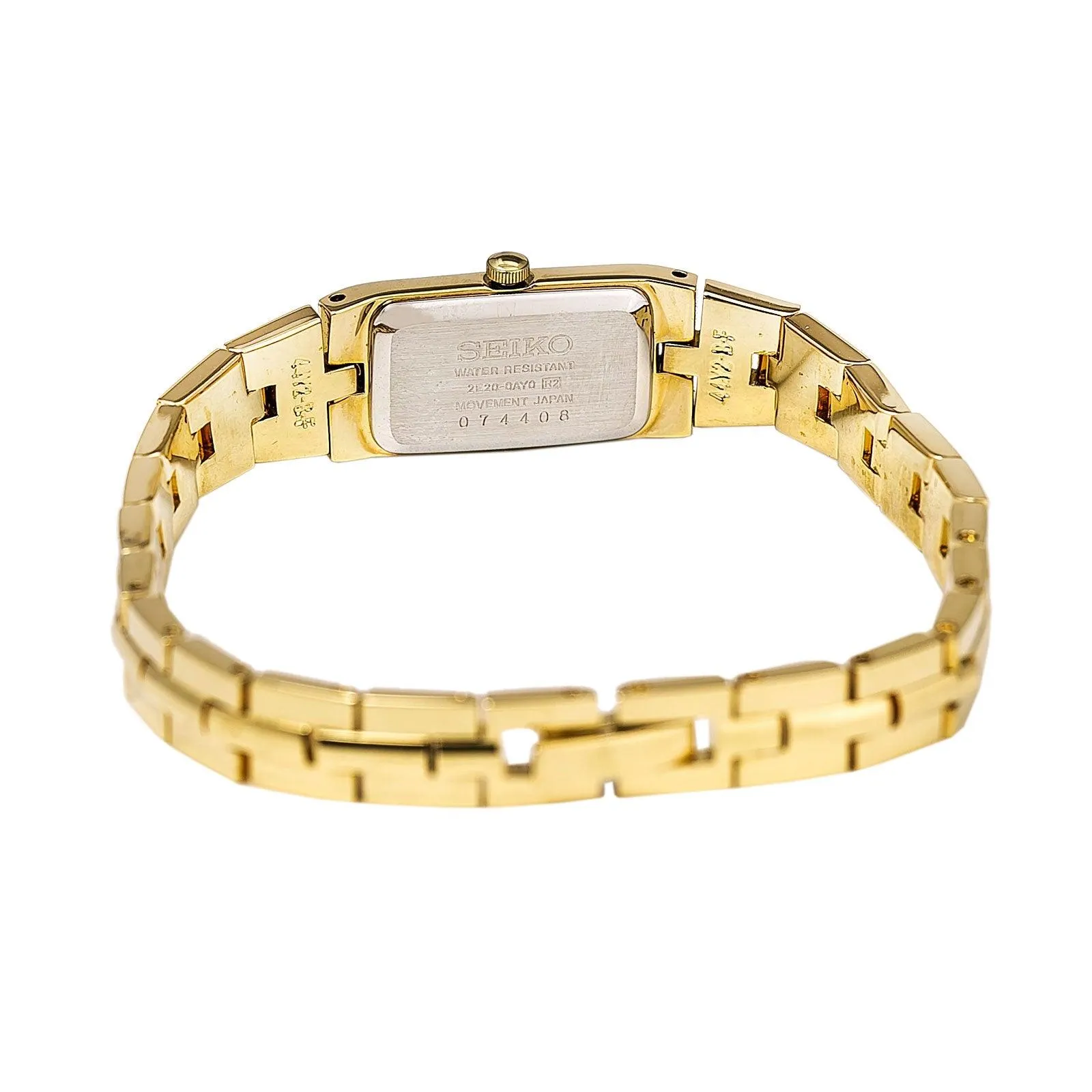 Seiko Women's Rectangular Face Bracelet Watch SZZC44