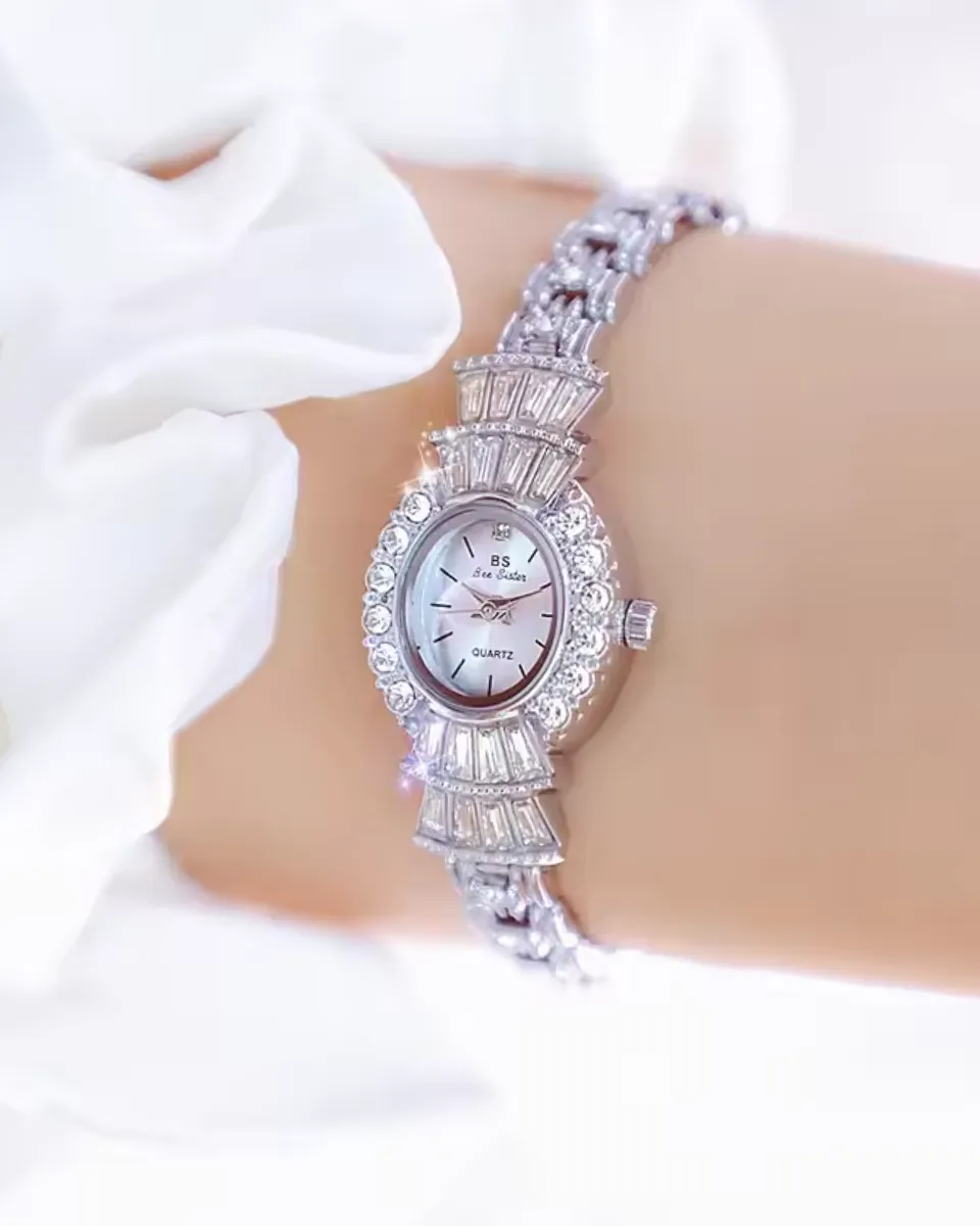 Serafina – Crystal-embellished – Quartz watch