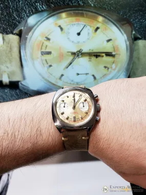 Serviced 1968 Vintage ZODIAC LE 'Camaro' Ref 9220 Chronograph VALJOUX 7730 Watch