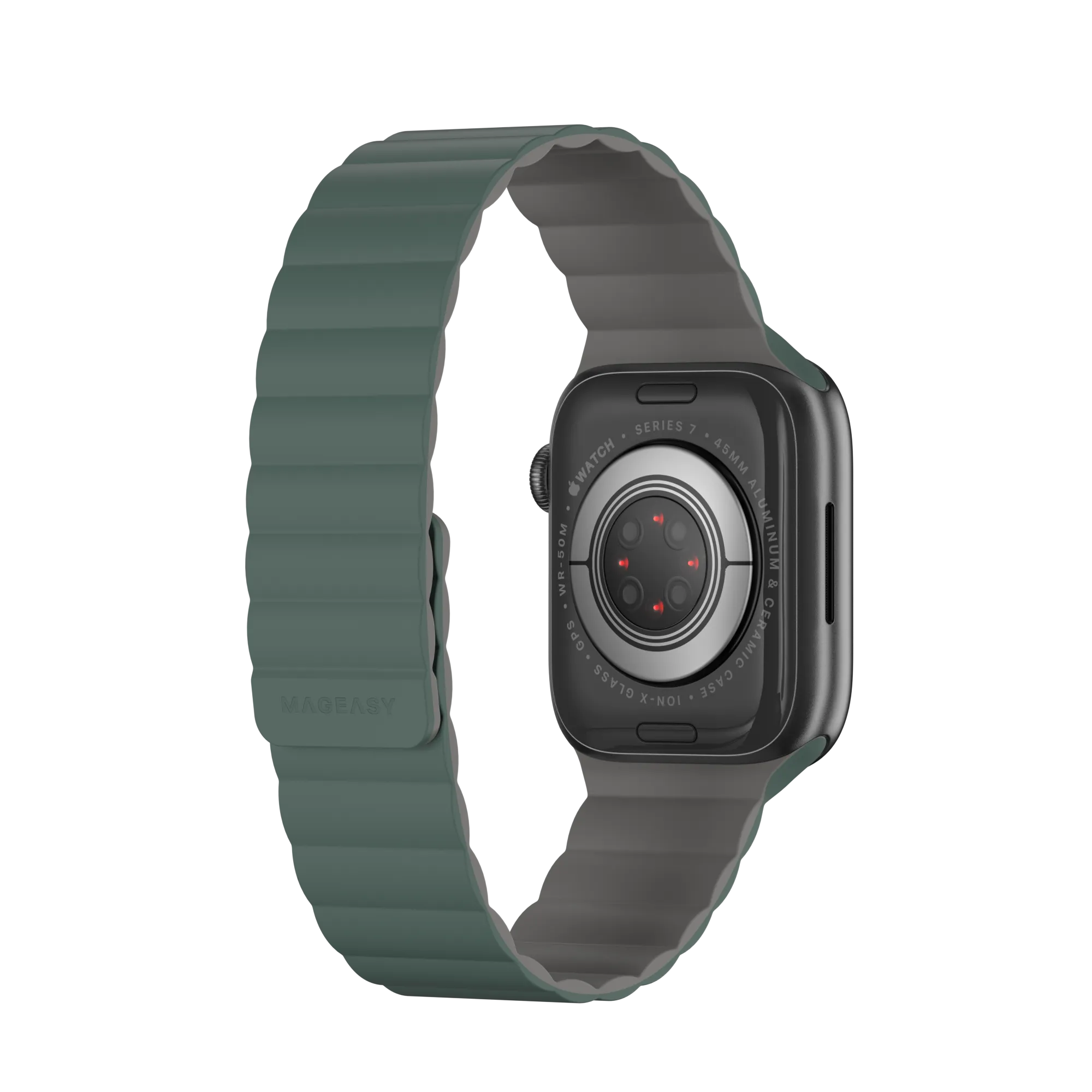 Skin Silicone Magnetic Apple Watch Band