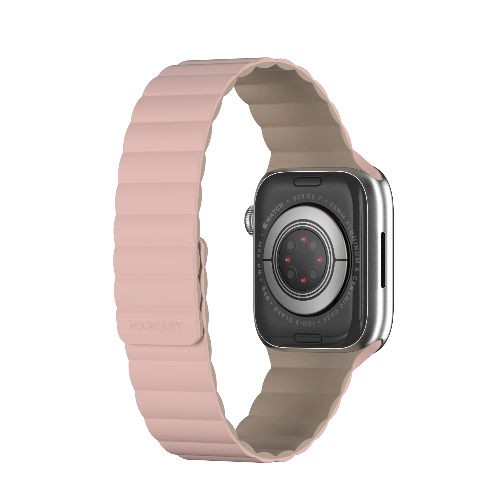 Skin Silicone Magnetic Apple Watch Band
