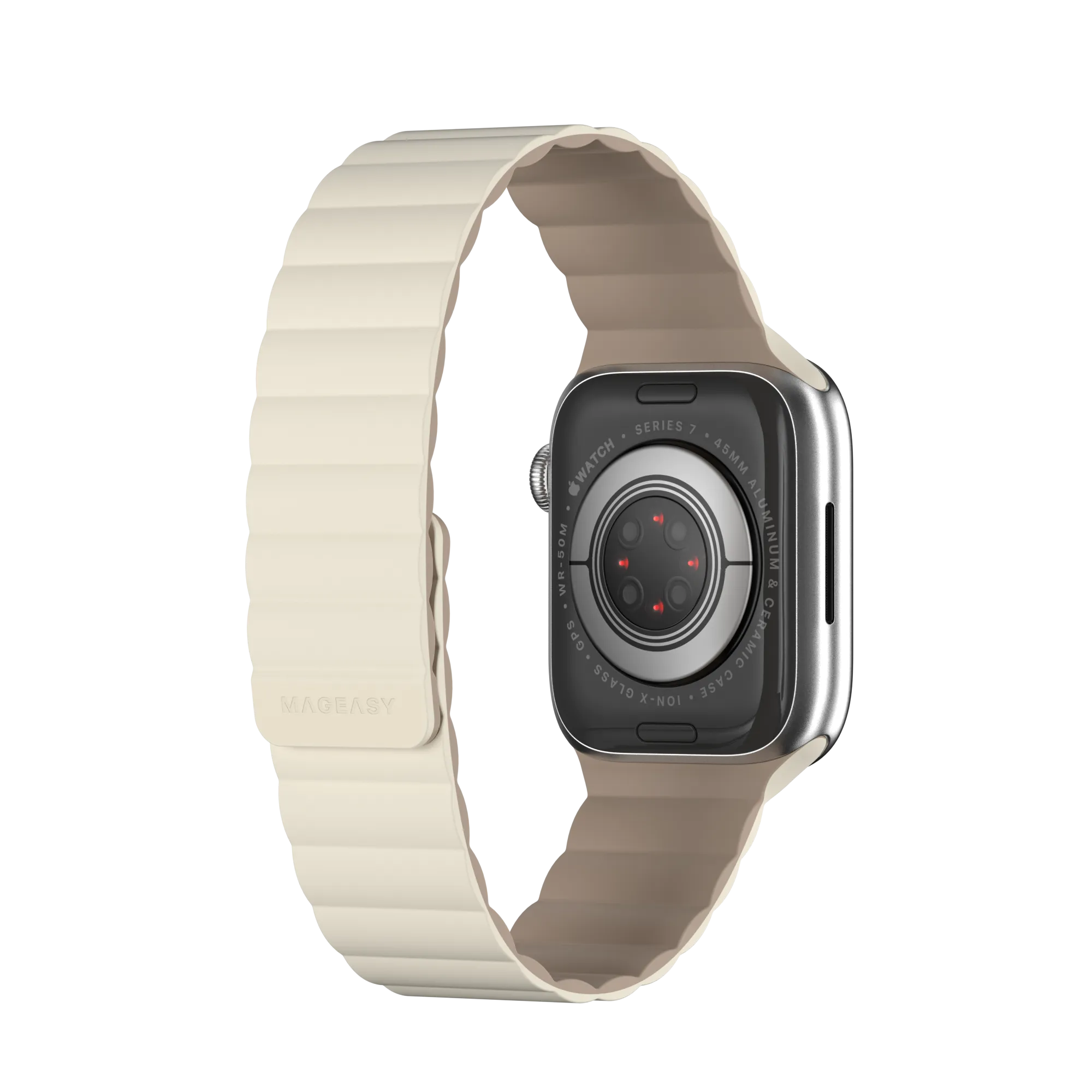 Skin Silicone Magnetic Apple Watch Band