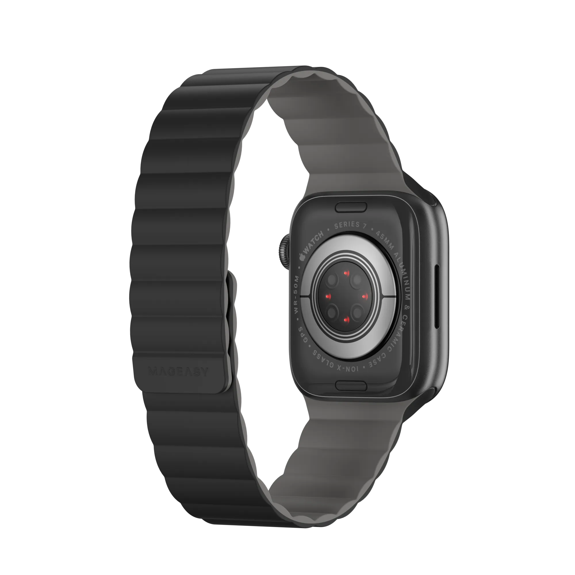 Skin Silicone Magnetic Apple Watch Band