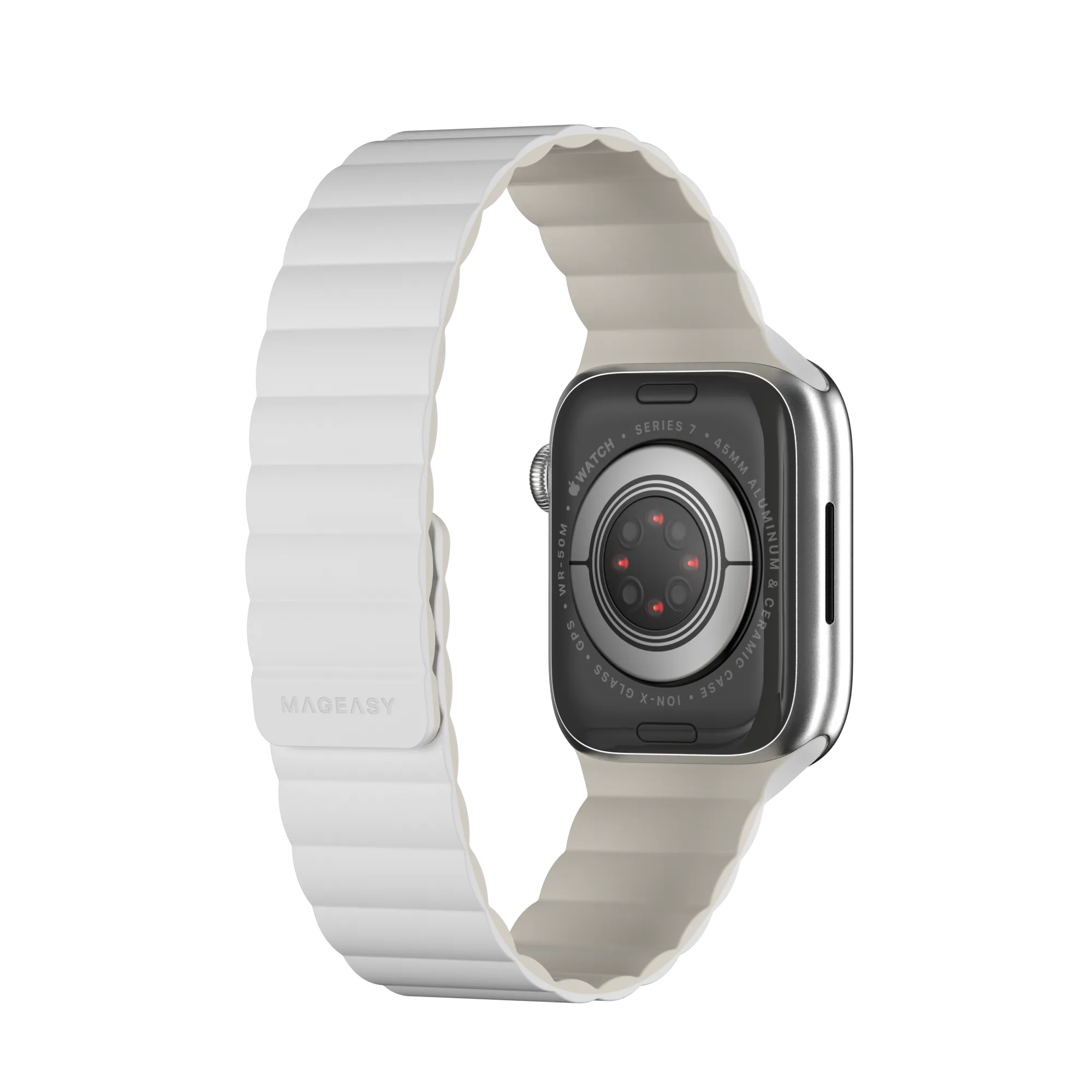 Skin Silicone Magnetic Apple Watch Band