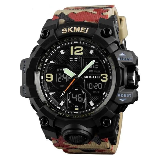 SKMEI Military Watch SK-1155B 50m Water Resist