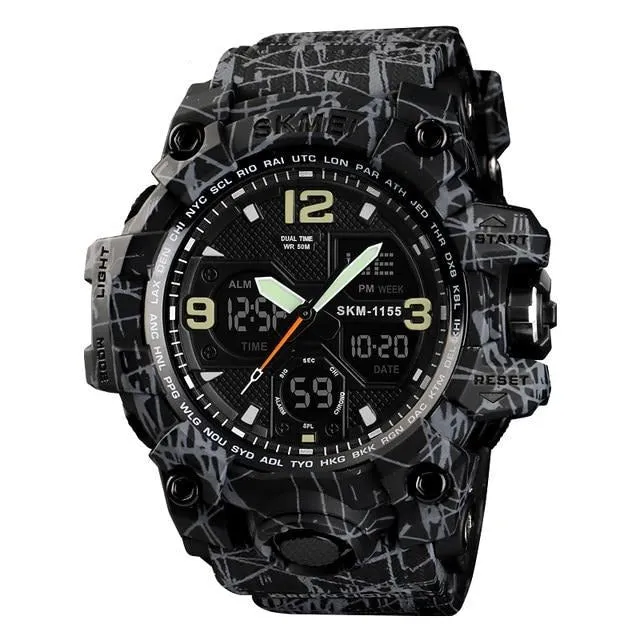 SKMEI Military Watch SK-1155B 50m Water Resist