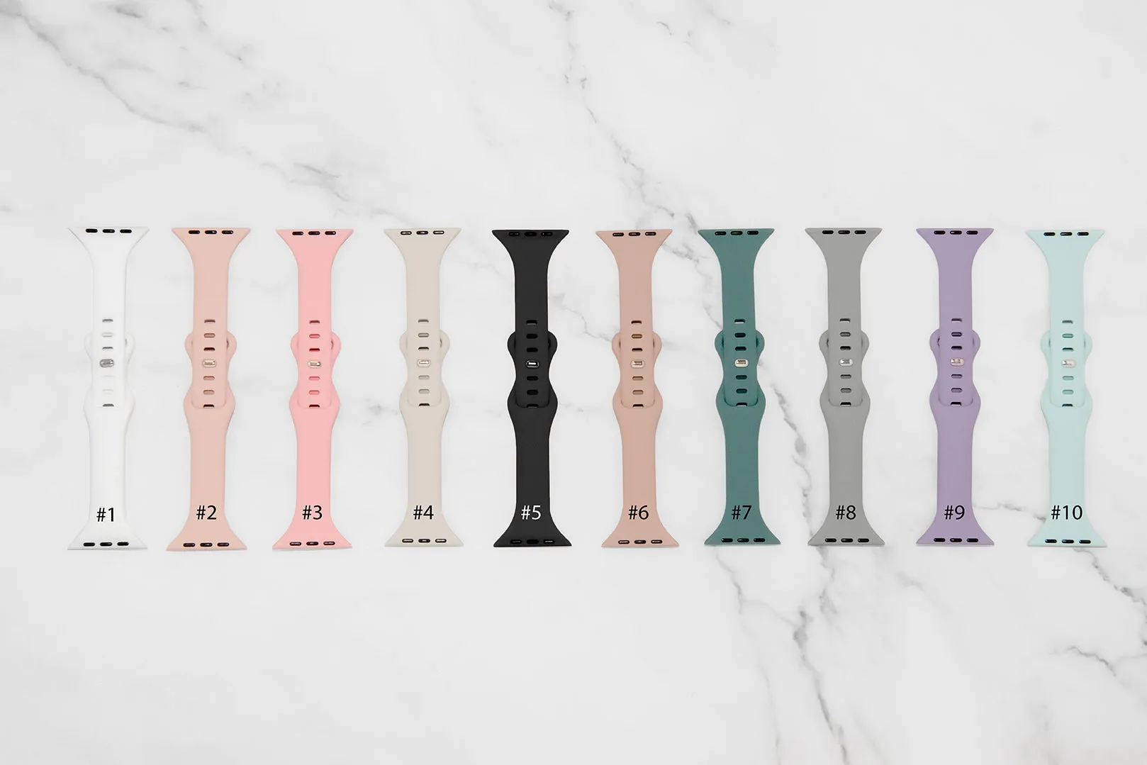 SLIM Size Band - Size 38/40/41mm & *brand new "Series 10" 42mm will be this size