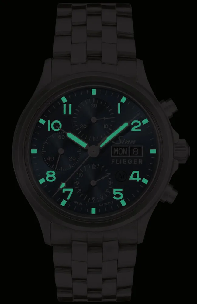 SN Watch 358 Sa Pilot B E Vintage Leather Dark Brown