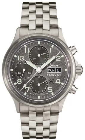 SN Watch 358 Sa Pilot DS Fine Link Bracelet