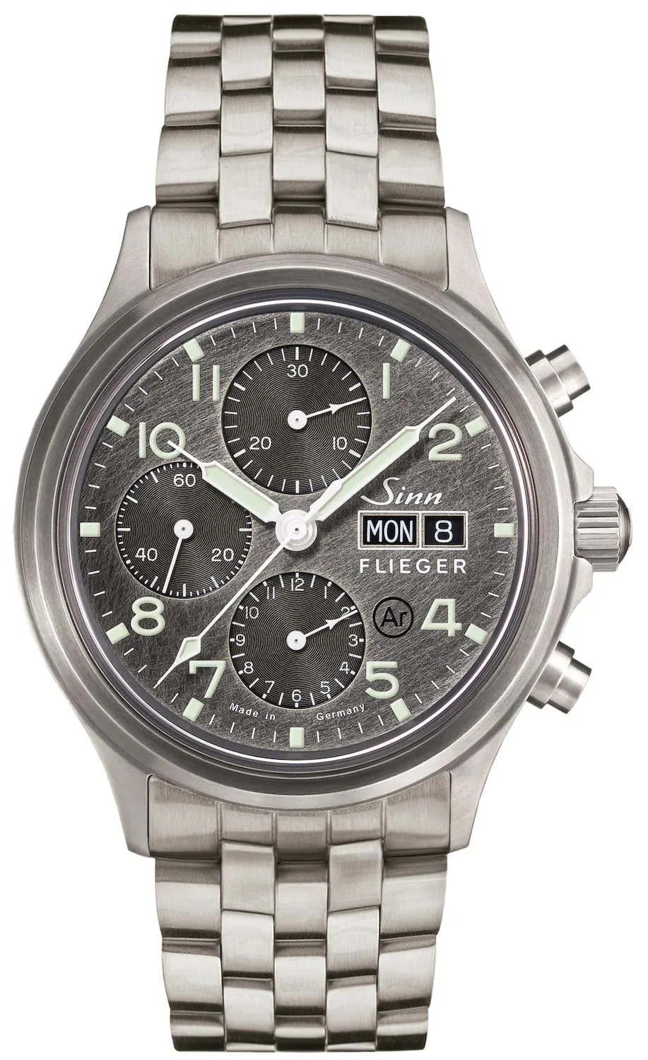 SN Watch 358 Sa Pilot DS Fine Link Bracelet