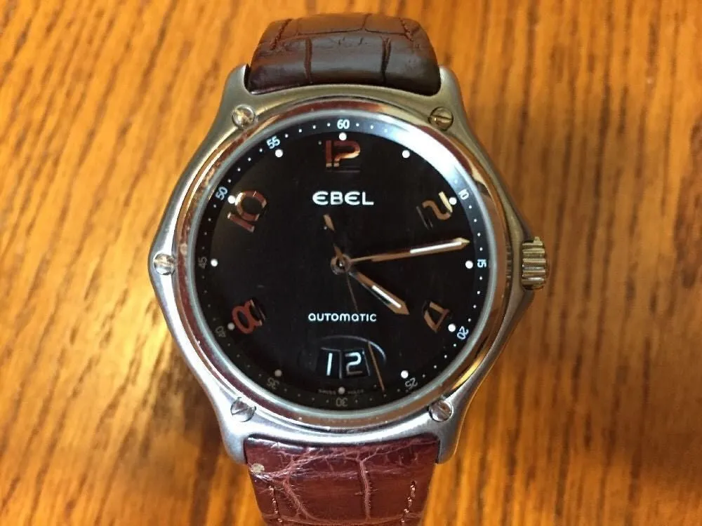Sold!!! Ebel 1911 Senior Automatic with Big date XL  Model #: 9125250