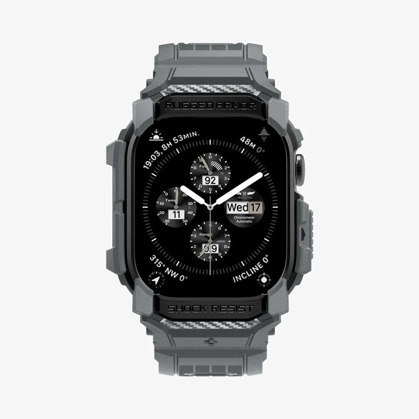 Spigen Rugged Armor Pro for Apple Watch Series 10 46mm