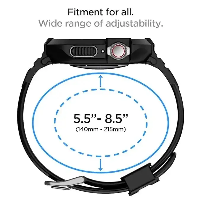 Spigen Rugged Armor Pro Strap 44/45 MM - Green