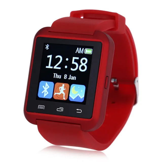 Sports Bluetooth 3.0 Smart Watch Outdoor Wristwatch Multifunction For Android Remote Camera Great For Running Best Gift