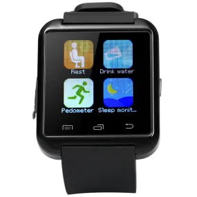 Sports Bluetooth 3.0 Smart Watch Outdoor Wristwatch Multifunction For Android Remote Camera Great For Running Best Gift