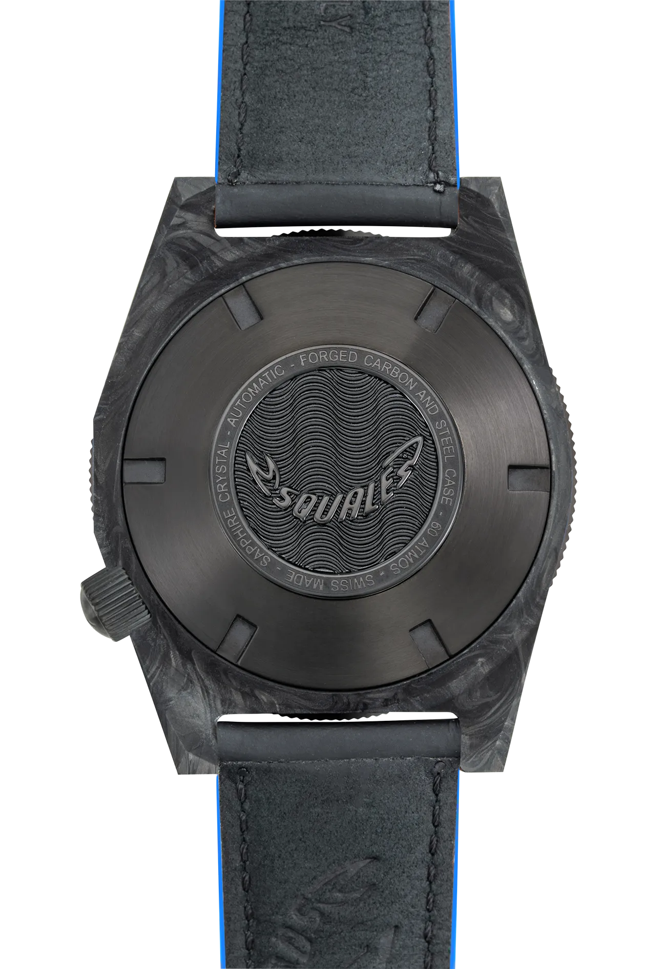 Squale 60 Atmos T-183 Forged Carbon Blue T-183FCBL
