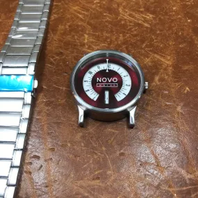STREET - Silver & Burgundy