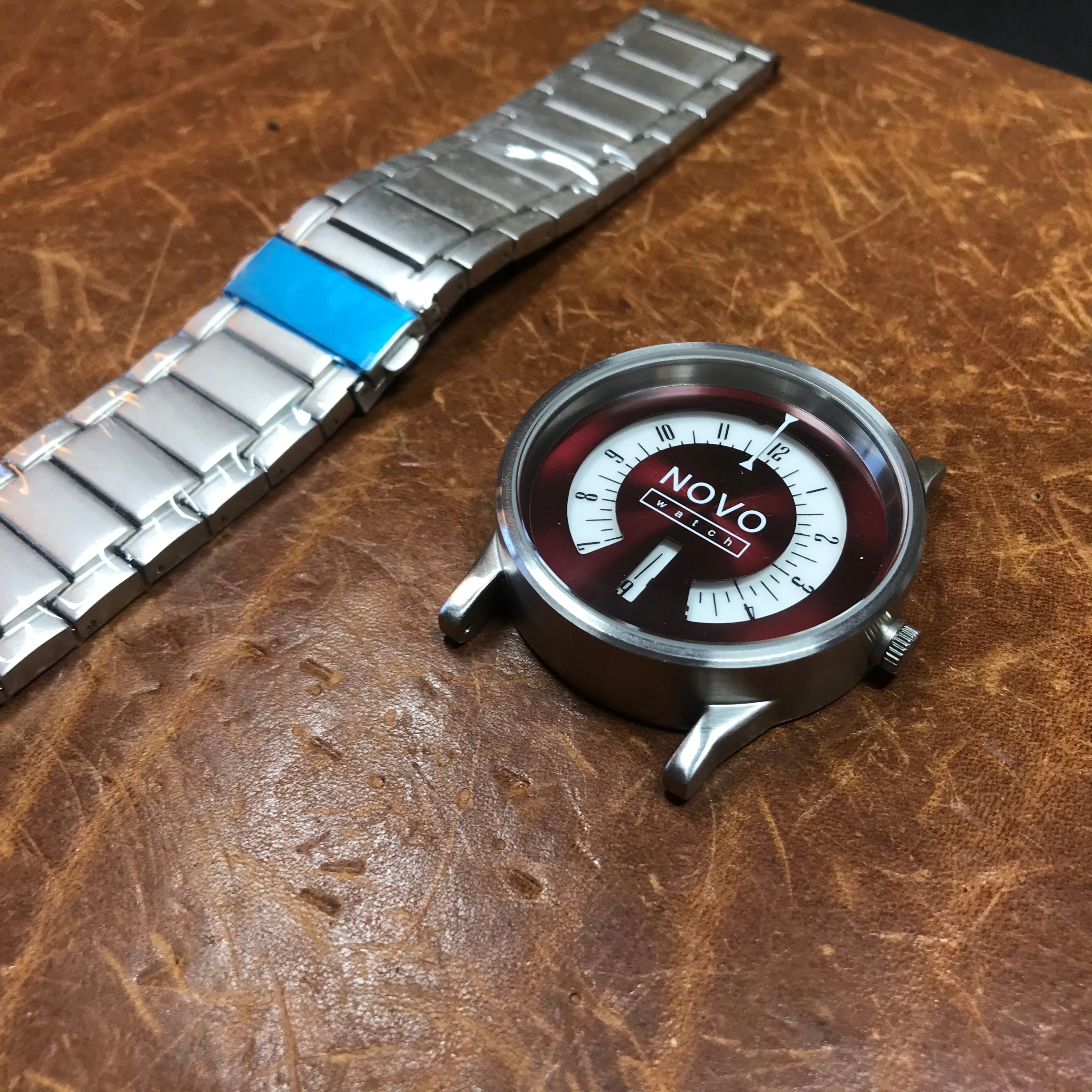 STREET - Silver & Burgundy