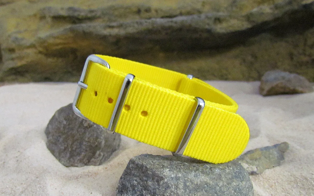 Sunburst Yellow | One-Piece | Nylon | Polished Hardware