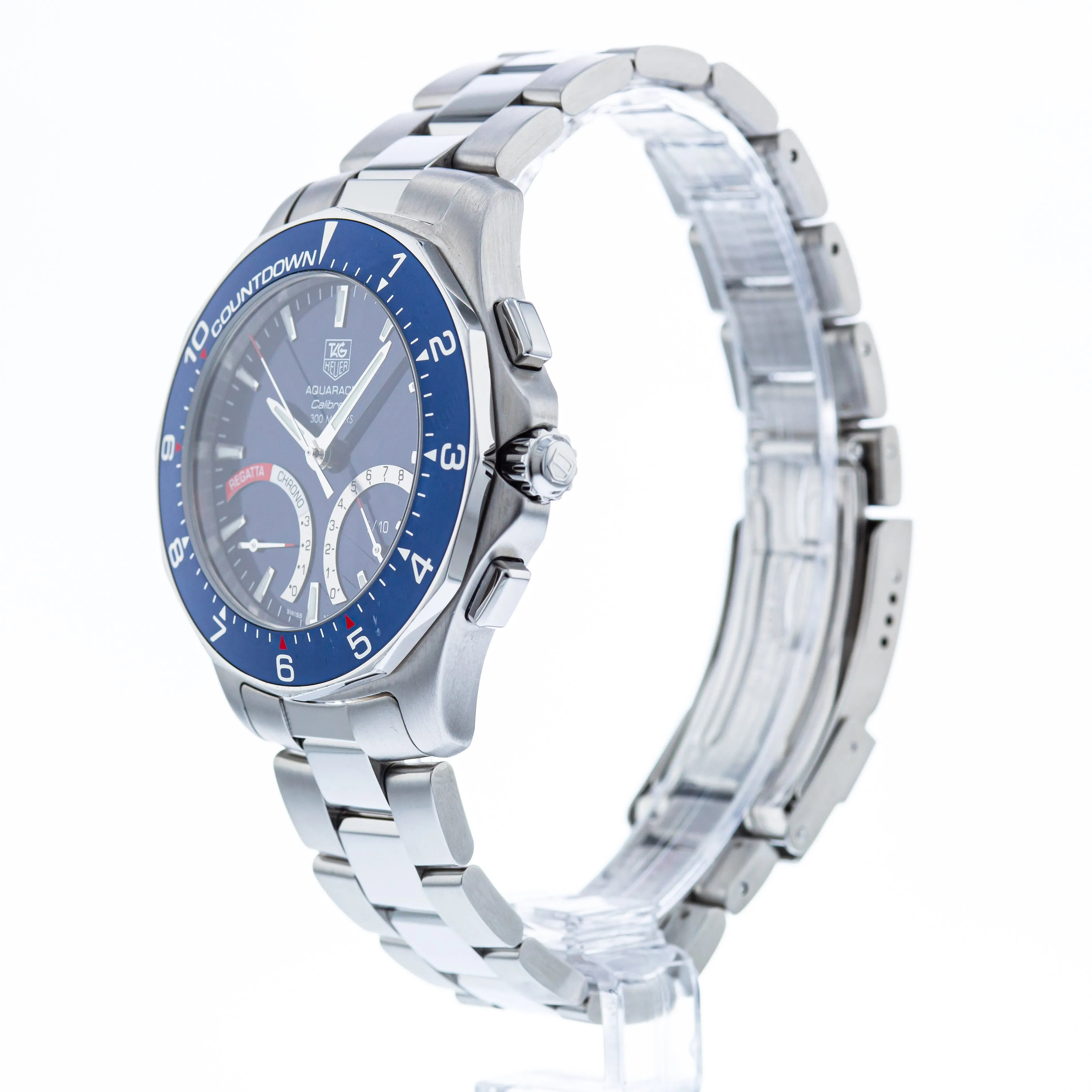 TAG Heuer Aquaracer 300M Calibre S Regatta Chronograph CAF7110