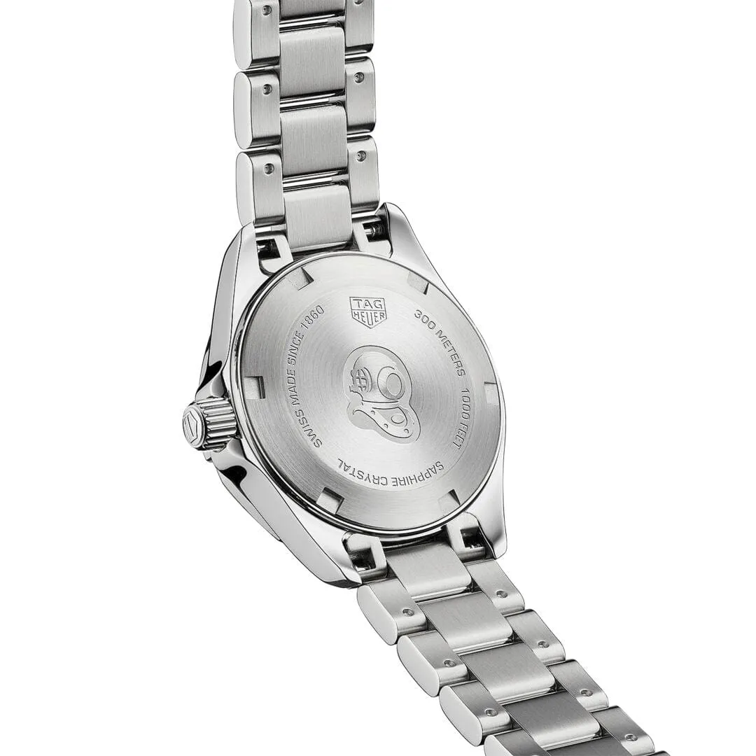 TAG Heuer Blue Sunray Dial 27mm Lady Aquaracer Watch