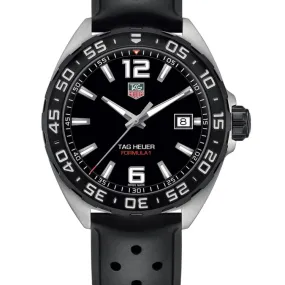 TAG Heuer Formula 1  Quartz Mens Black Rubber Watch