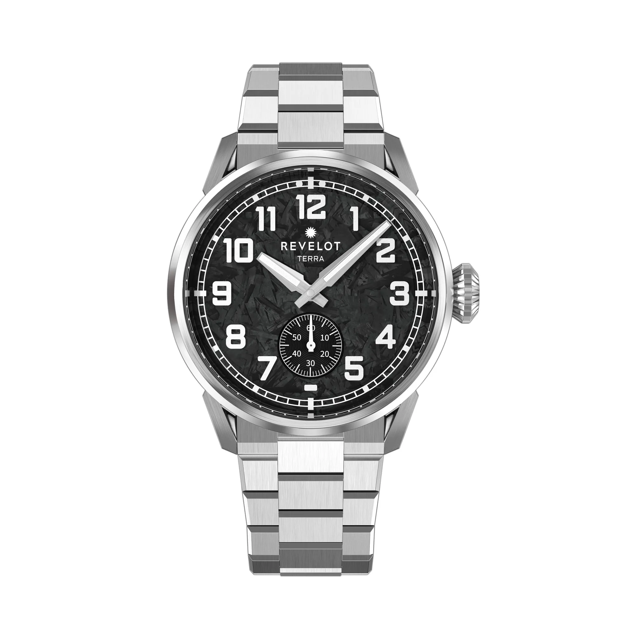 Terra Forged Carbon Luminova Steel