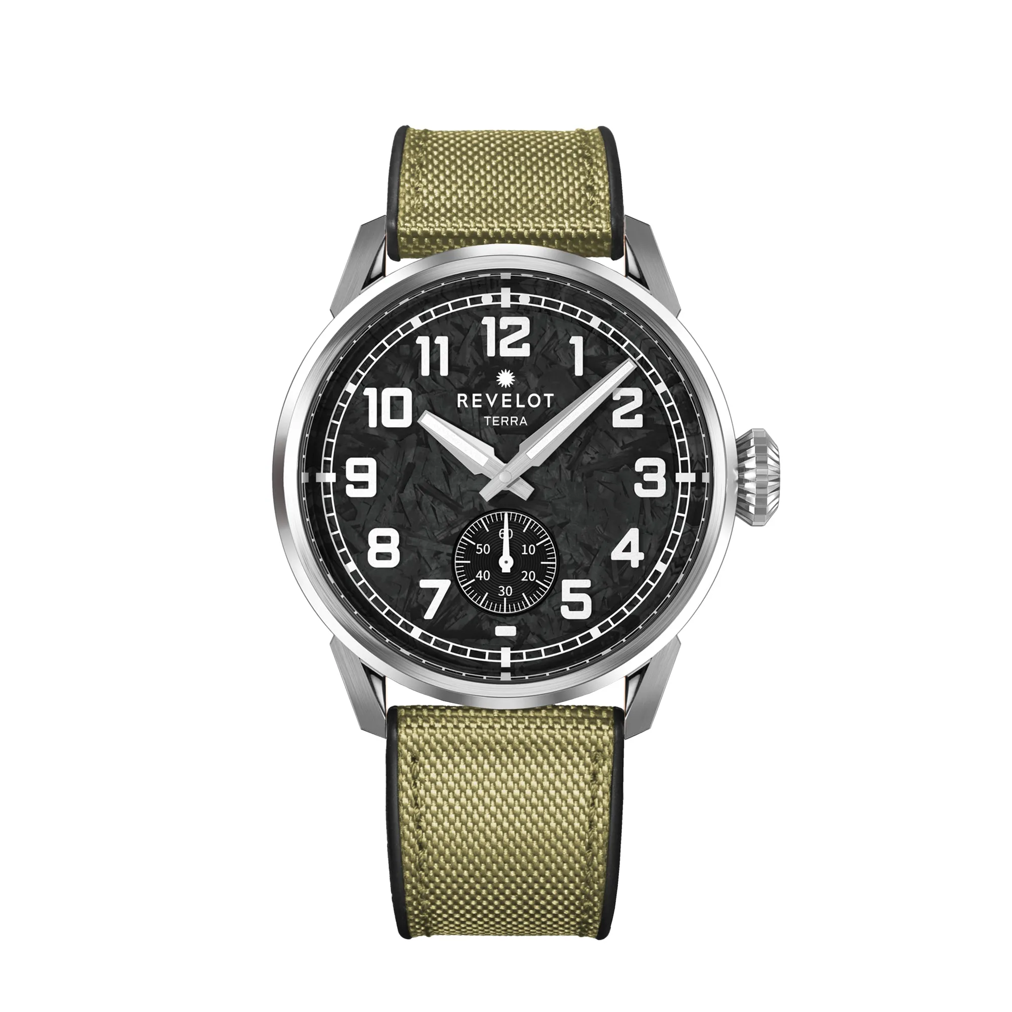 Terra Forged Carbon Luminova Steel