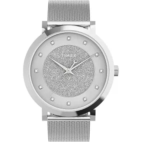 Timex Women's Watch - Celestial Opulence Silver Tone Dial Steel Bracelet | TW2U67000