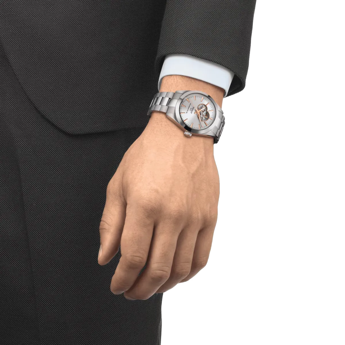 TISSOT - Gentleman Powermatic 80 Open Heart | T127.407.11.031.01