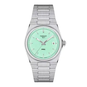 Tissot PRX 35mm Quartz Watch with Light Green Dial
