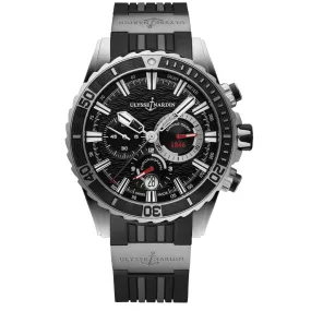 Ulysse Nardin Diver Automatic Stainless Steel Black Dial Mens Watch 1503-151-3/92