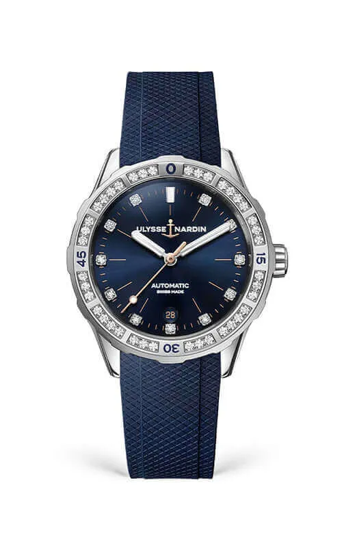 Ulysse Nardin Diver Lady's Watch 8163-182B-3/13