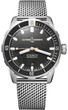 Ulysse Nardin Diver Mens Watch 8163-175-7MIL/92