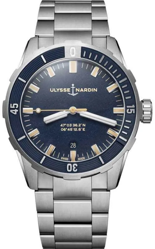 Ulysse Nardin Divers Mens Watch 8163-175-7M/93