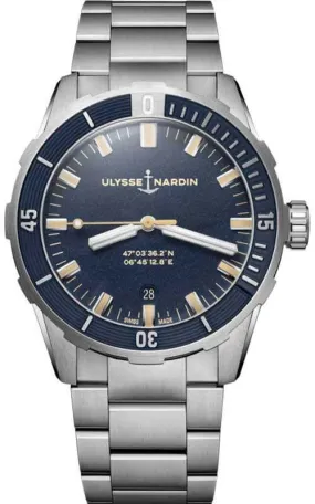 Ulysse Nardin Divers Mens Watch 8163-175-7M/93