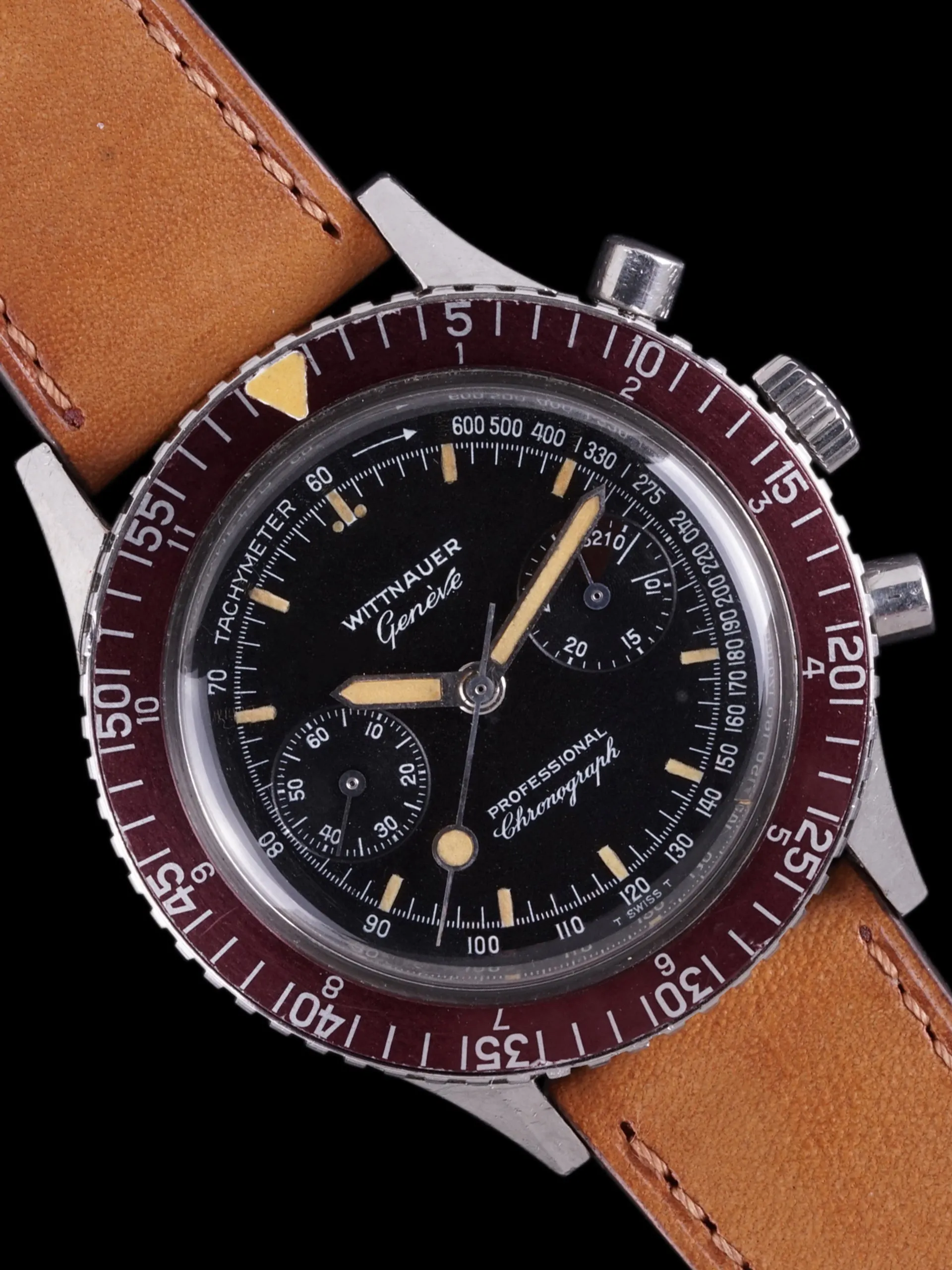 *Unpolished* 1960s Wittnauer Genève Professional Chronograph (Ref. 7004A)