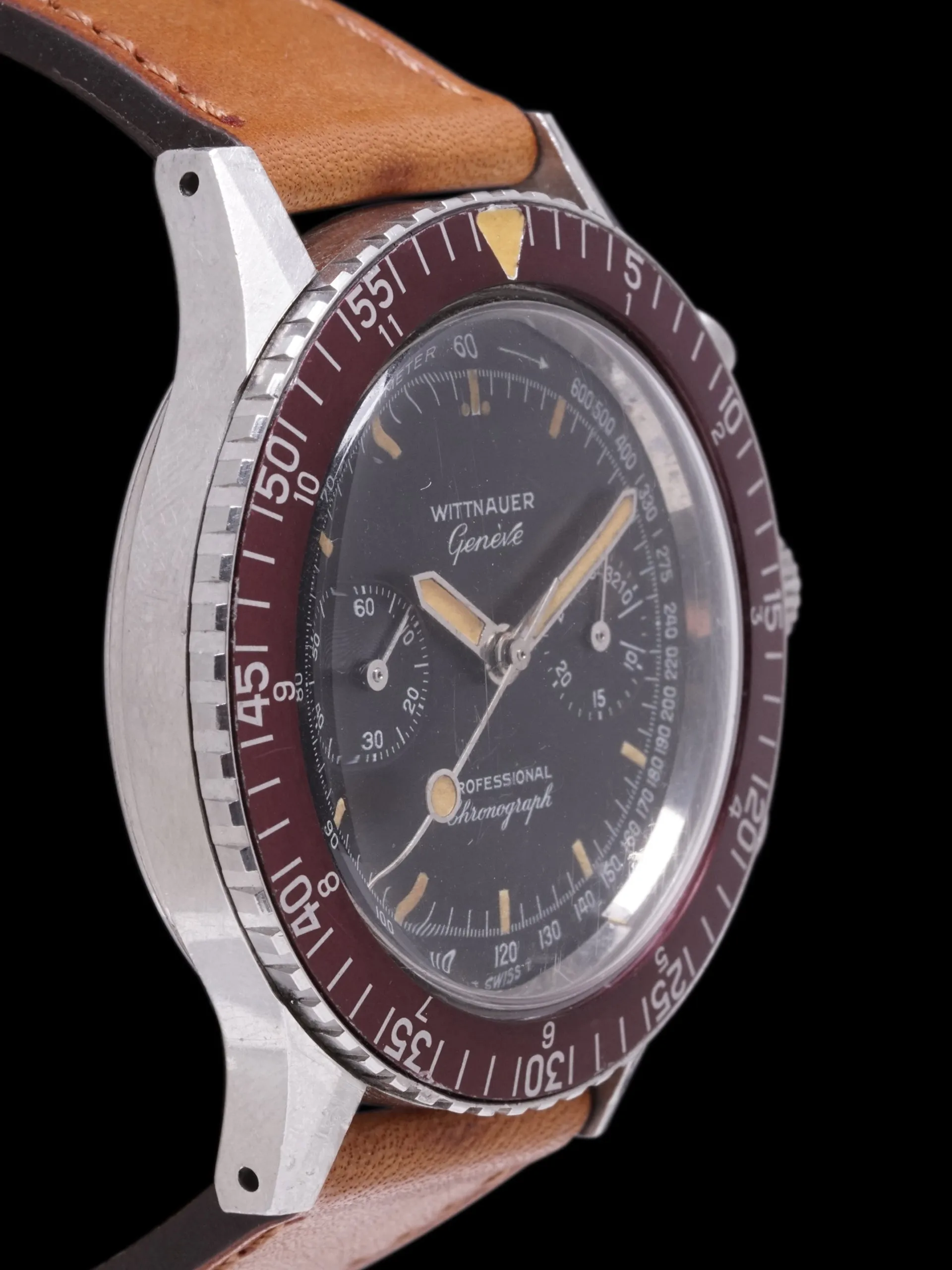 *Unpolished* 1960s Wittnauer Genève Professional Chronograph (Ref. 7004A)