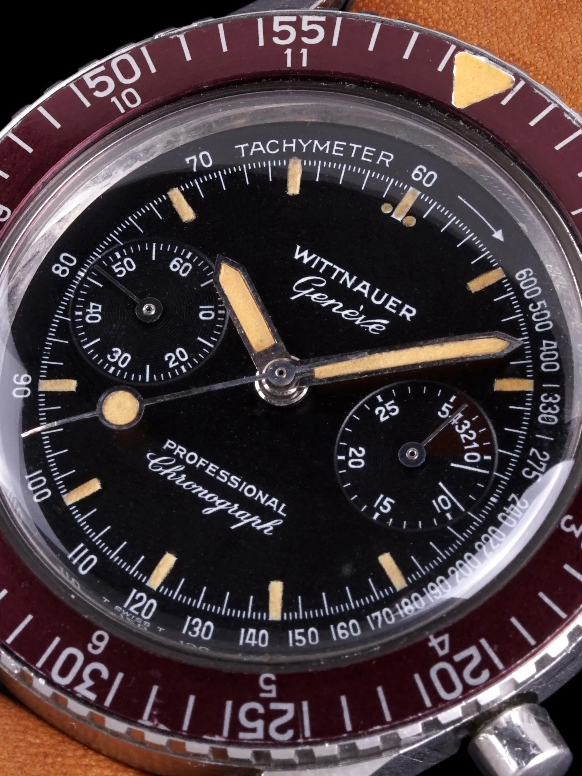 *Unpolished* 1960s Wittnauer Genève Professional Chronograph (Ref. 7004A)