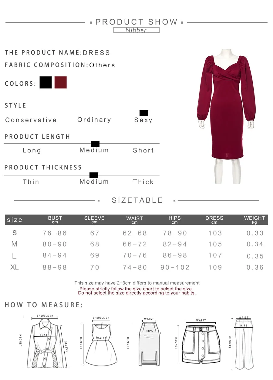 V Neck off shoulder Elegant midi dress