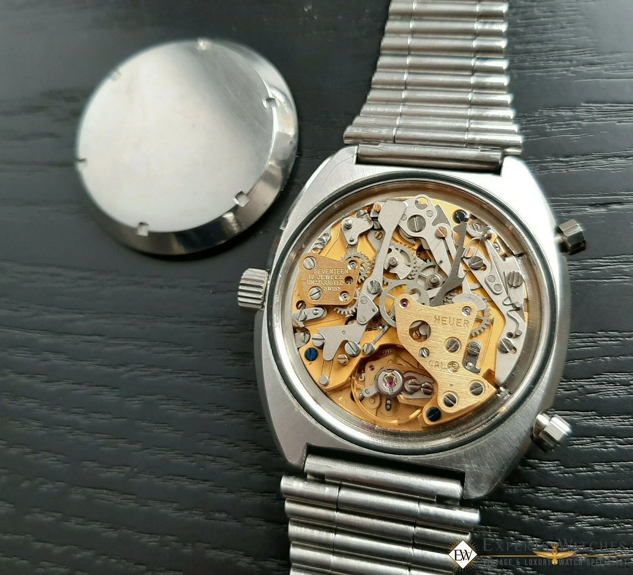 Vintage 1970's Heuer Montreal 110.503 NC Cal 12 Automatic Stefan Bellof NSA