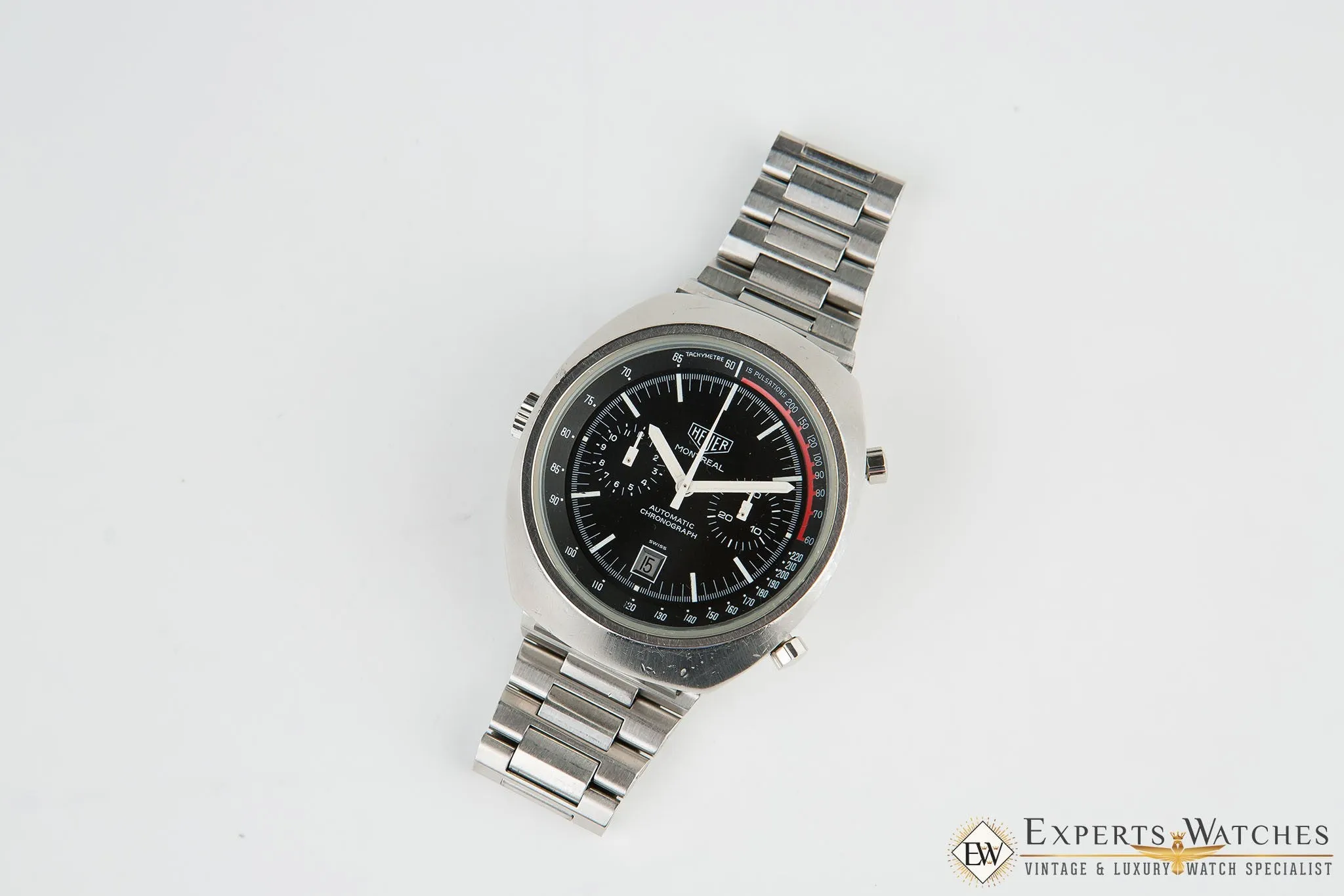 Vintage 1970's Heuer Montreal 110.503 NC Cal 12 Automatic Stefan Bellof NSA