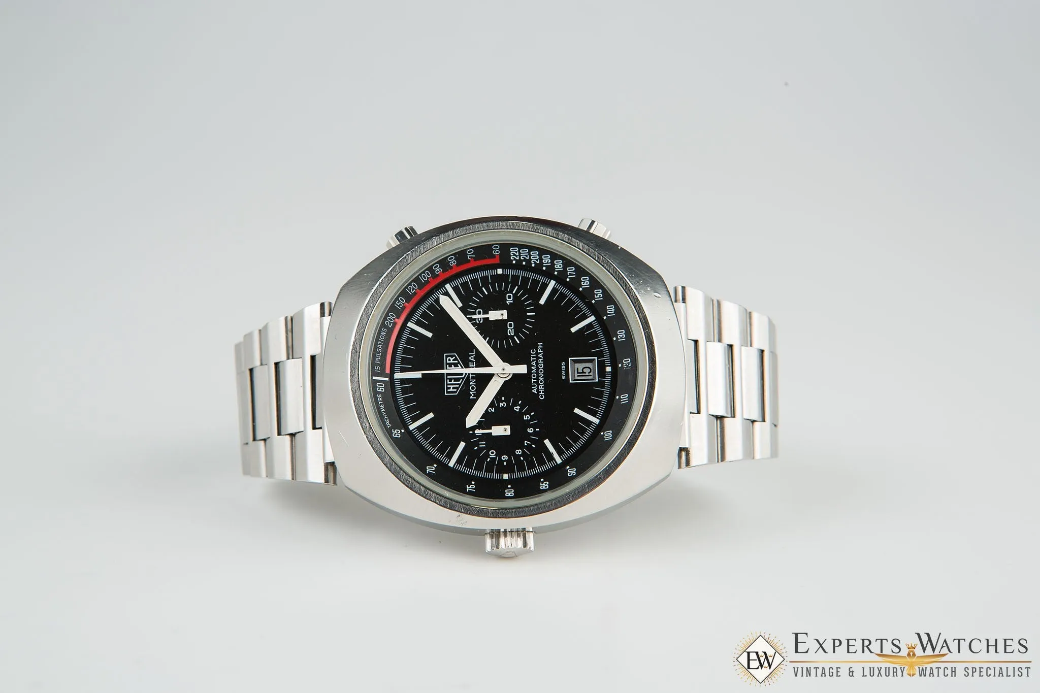 Vintage 1970's Heuer Montreal 110.503 NC Cal 12 Automatic Stefan Bellof NSA