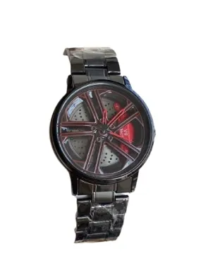 Wheel Spinning Watch Water Resistant