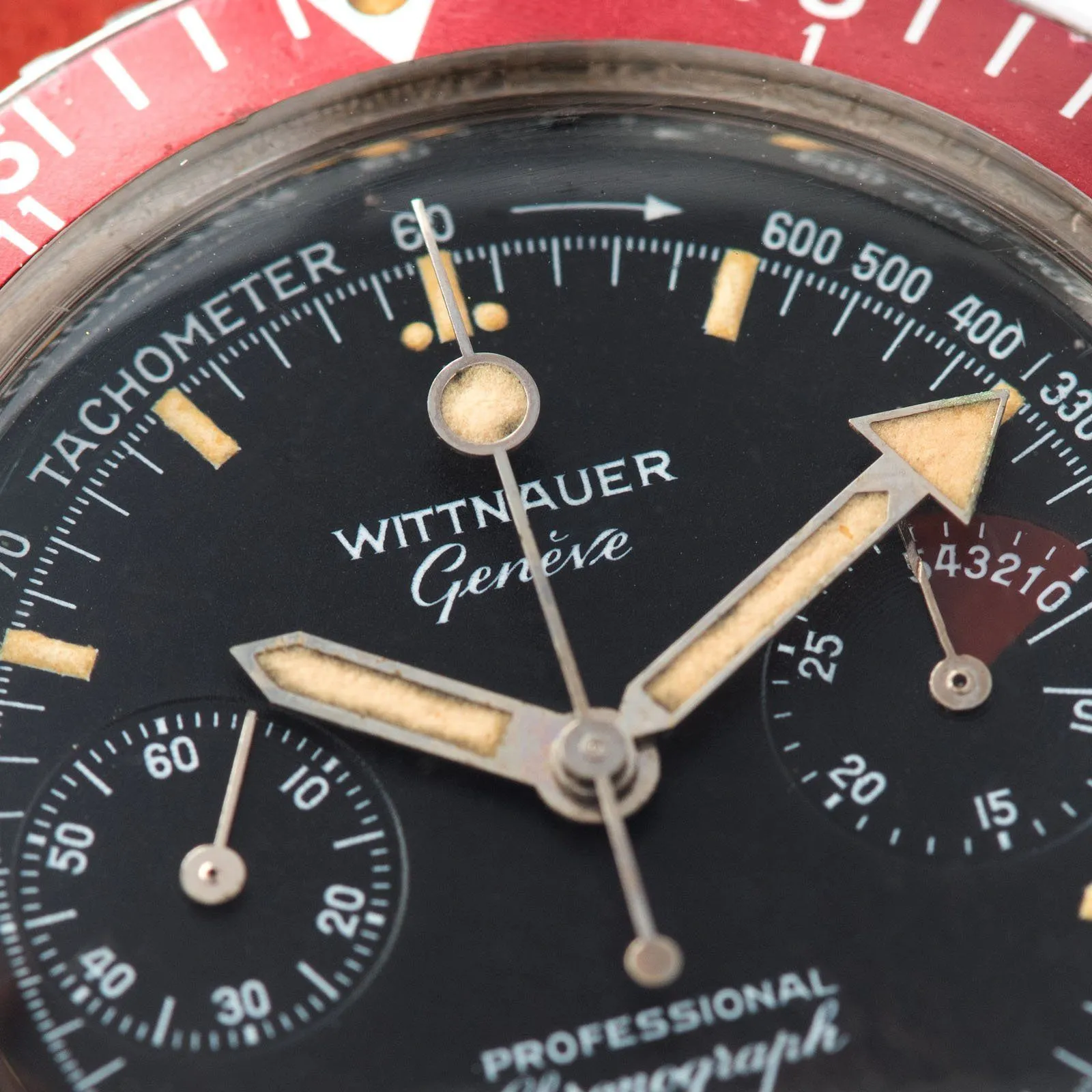 Wittnauer 239T Reference 7004A Steel Chronograph