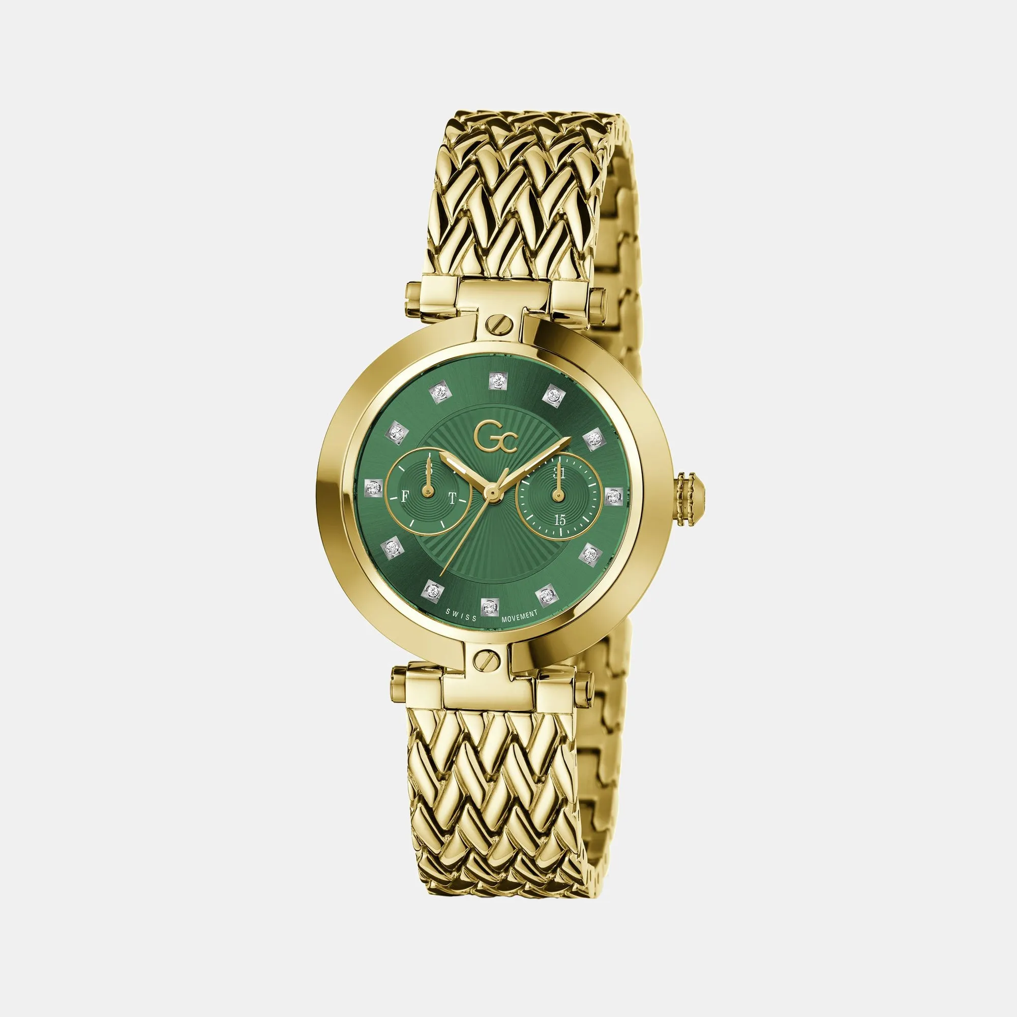 Women's Green Multi-Function Stainless Steel Watch Z21007L1MF